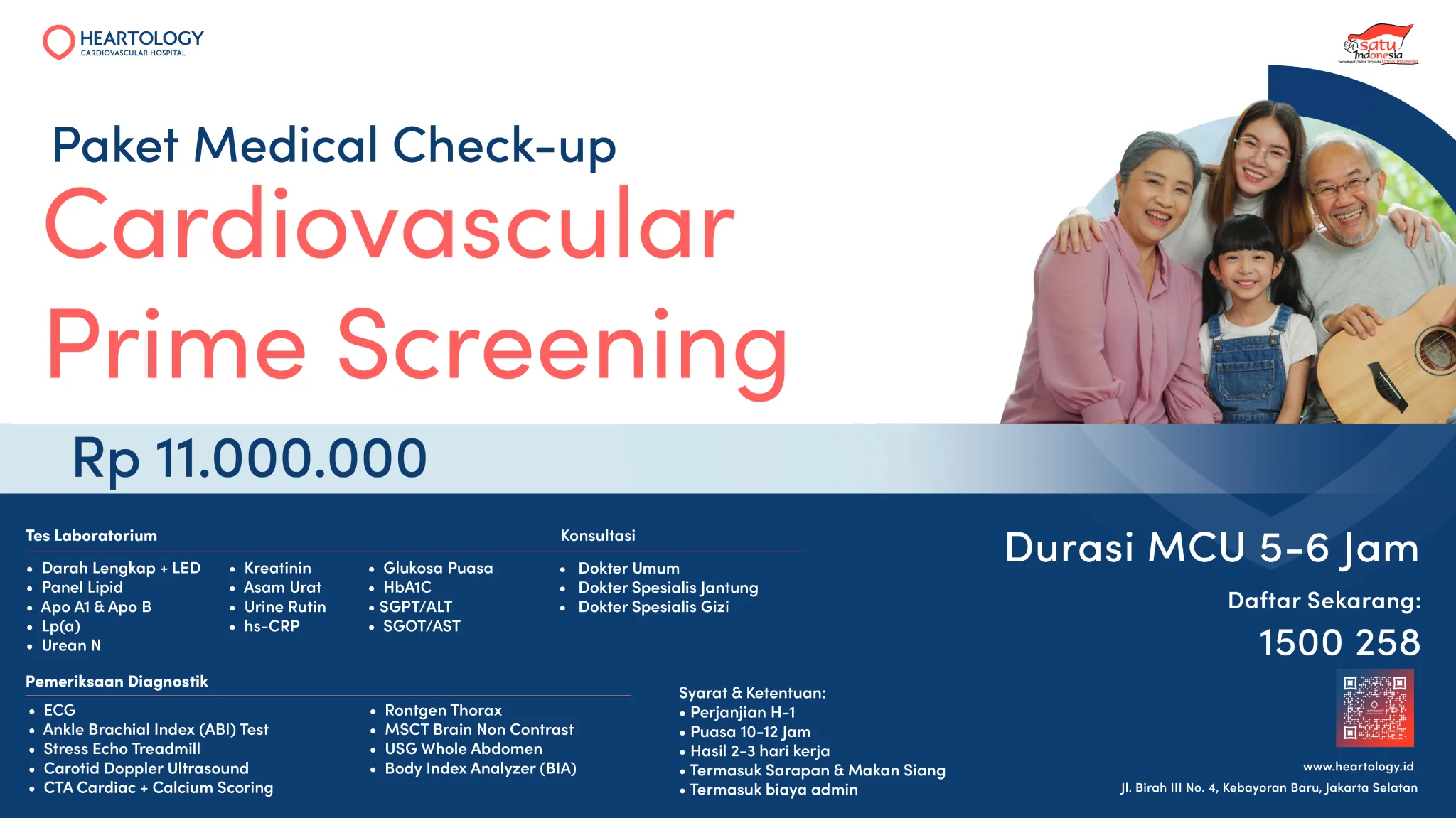 Paket MCU Cardiovascular Prime Screening