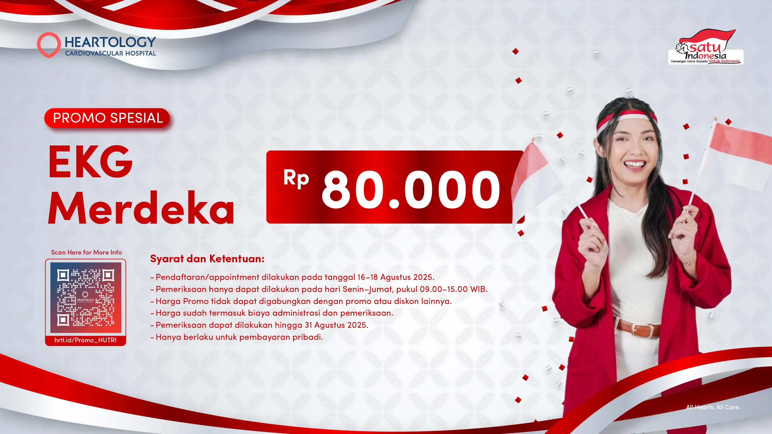 Promo Spesial Kemerdekaan - EKG 80 Ribu